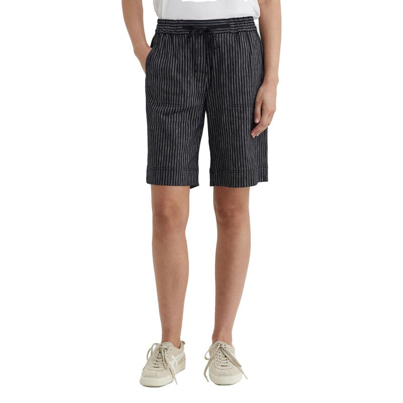 Sportscraft Rosa Stripe Linen Short image number 0